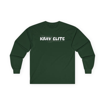 Kray Elite Long Sleeve Tee - Unisex, Casual Wear, Street Style, Gifts for Fitness Lovers, Cool Graphic Shirt
