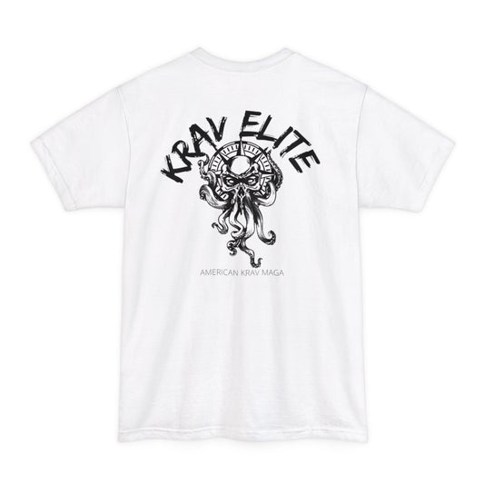 Krav Elite BIG and TALL T-Shirt, Unisex Workout Tee, Krav Maga Apparel, Fitness Gift, Octopus Graphic Tee