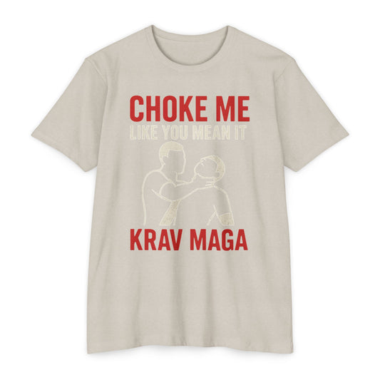 Krav Elite Humor Tee, Funny Self-Defense T-Shirt, Unisex Cotton Shirt, Fitness Gift, Martial Arts Apparel