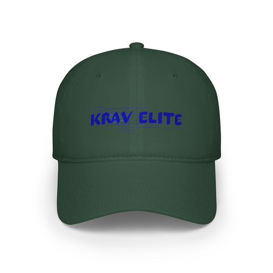 Krav Elite Low Profile Baseball Cap, Adjustable Cap, Sports Hat, Casual Headwear, Gift for Athletes