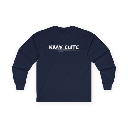 Kray Elite Long Sleeve Tee - Unisex, Casual Wear, Street Style, Gifts for Fitness Lovers, Cool Graphic Shirt