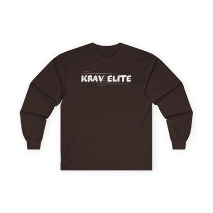 Kray Elite Long Sleeve Tee - Unisex, Casual Wear, Street Style, Gifts for Fitness Lovers, Cool Graphic Shirt