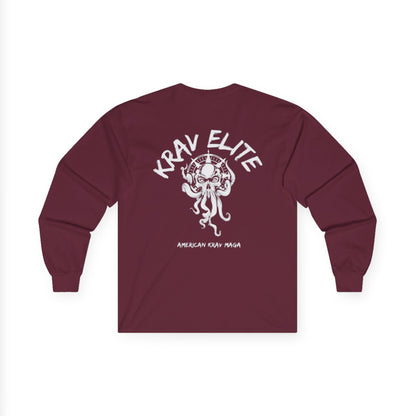 Kray Elite Long Sleeve Tee - Unisex, Casual Wear, Street Style, Gifts for Fitness Lovers, Cool Graphic Shirt