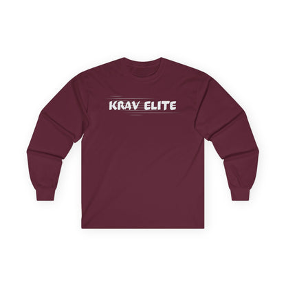 Kray Elite Long Sleeve Tee - Unisex, Casual Wear, Street Style, Gifts for Fitness Lovers, Cool Graphic Shirt