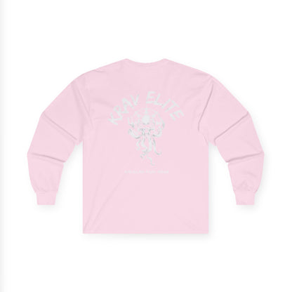 Kray Elite Long Sleeve Tee - Unisex, Casual Wear, Street Style, Gifts for Fitness Lovers, Cool Graphic Shirt